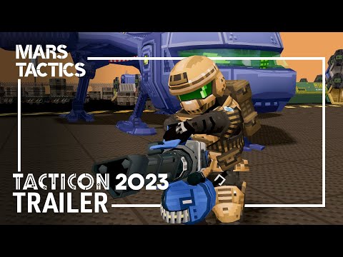 Mars Tactics - Tacticon 2023 Trailer | Turn-Based Tactical Game