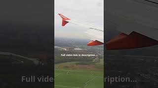 🌪️🛬 Plane rocks side to side during stormy landing in Amsterdam