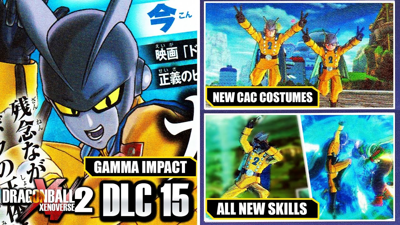 Dragon Ball Xenoverse 2 DLC character Gamma 2 announced alongside 'Dragon  Ball Super: Super Hero Pack Set' - Gematsu