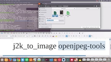 how to Convert image to pdf using gscan2pdf & j2k_to_image in linux Ubuntu