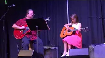 Sasha's guitar recital
