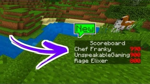 How to use the Scoreboard Command in Minecraft PE 1.7.0 (PE,Xbox,Switch,Win10)