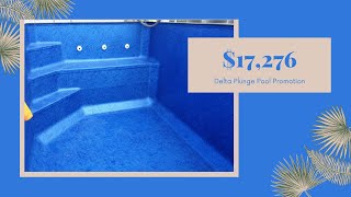 4m Plunge Pool $17 276 inc Equipment and Liner Plunge