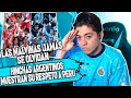 MEXICANO REACCIONA | PERIODISTAS ARGENTINOS EMOCIONADOS con la OVACIÓN a PERU en el HIMNO