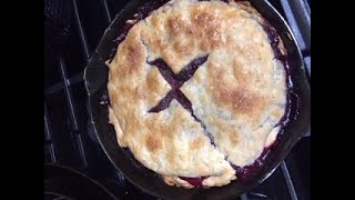 CAST IRON WEDNESDAY BLACKBERRY COBBLER