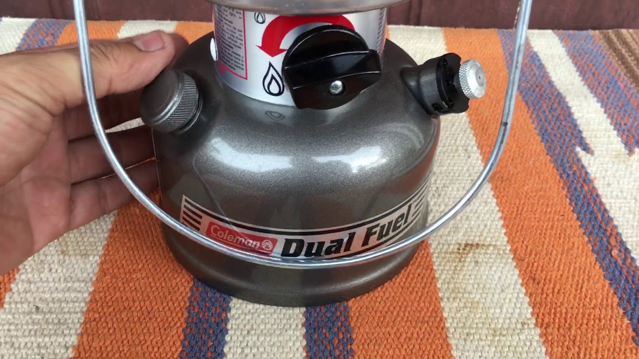 Coleman 285 Lantern ( 09/09 ) Review By D4Camper 1 - YouTube