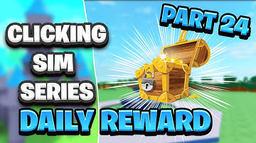 [DAILY REWARD] ROBLOX Studio Clicking Game/Simulator Tutorial Part 24 ROBLOX 2021