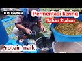 Cara lengkap permentasi kering,pakan kambing/domba/sapi