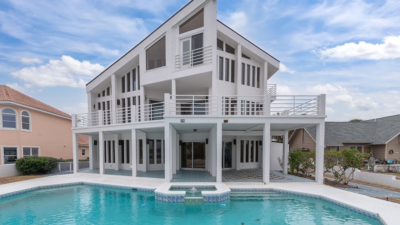 Waterfront property for sale on Okaloosa Island in Fort Walton Beach