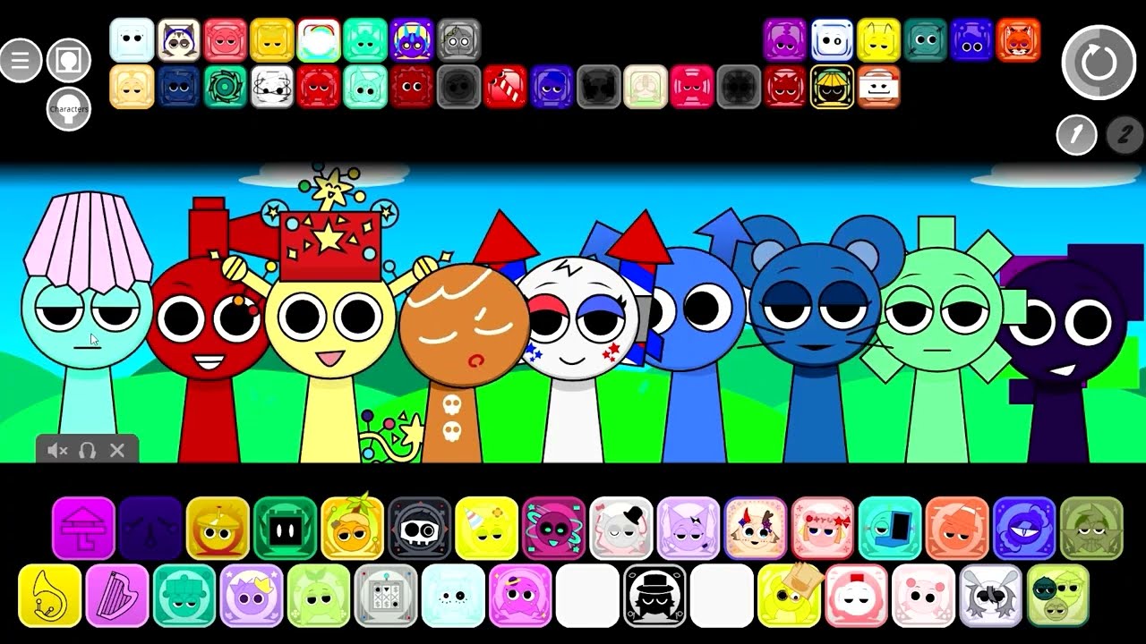 Incredibox:Sprunki Iosaine Sprunki OCs | New Update!!!