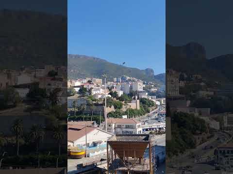 The city of Bejaia Algeria #algeria #travel #bejaia