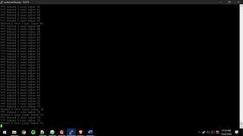 pthread mutex/barrier sync