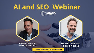 AI and SEO Webinar (Full Recording)