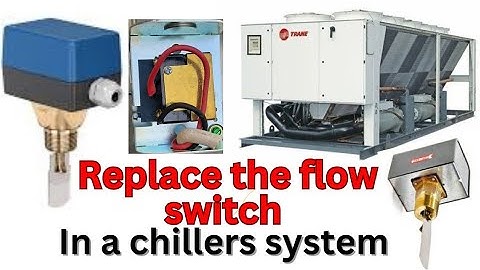 Hvac plant | how to replace the flow switch | flow switch ka wairing kare h | full information video