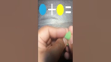 How many did you get right?? #colormixing #claymixing #guessthecolor #oddlysatisfying #asmrart