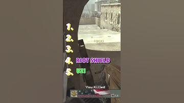 Blindly Ranking 5 COD Guns From the Golden Era 2 #Shorts