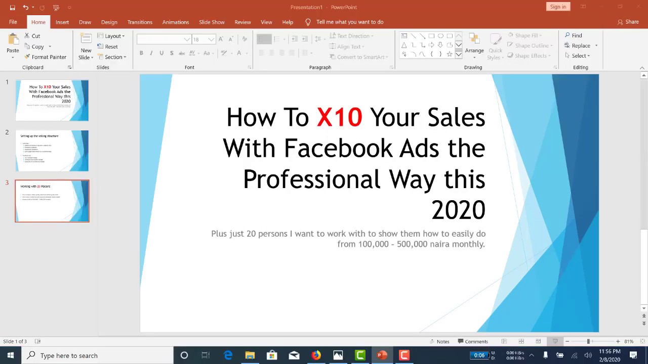How to drastically increase your sales with Facebook Ads - Intro - YouTube