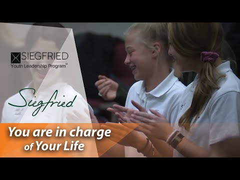 At recent Siegfried Youth Leadership Program™ event, middle and high school students taught critical individual leadership concepts At recent Siegfried Youth Leadership Program™ event, middle and high school students taught critical individual leadership concepts