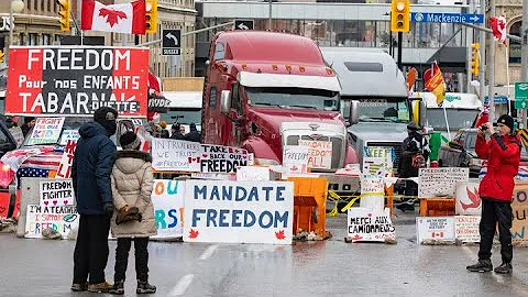 'Freedom Convoy' protest continues in Ottawa, Day 13