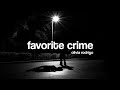 Olivia Rodrigo - Favorite Crime (Aesthetic Lyrics Video)