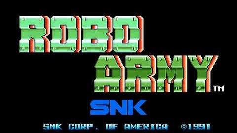 Robo Army World - Neo Geo CD