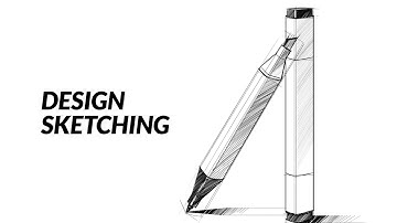 Product Design sketch - How To Draw Copic Markers