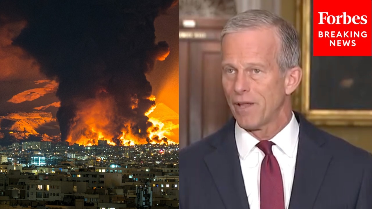 John Thune Asked About U.S. Reportedly Spending $900 Million Per Day In War Against Iran