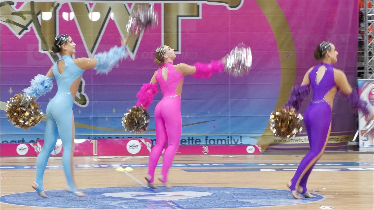 Majorettes LUCKY DANCE  / duo trio pompon seniors,  Zadar 2023 Majorette World Championship