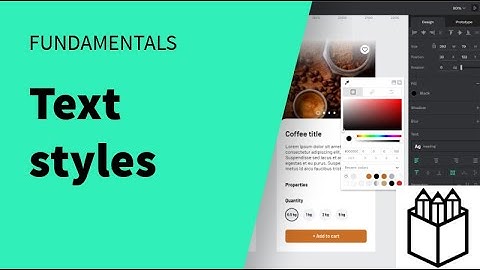 Text styles - Penpot fundamentals