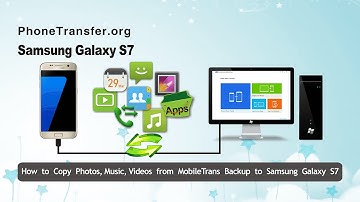 How to Backup Contents from Samsung Galaxy S7 to Computer, Galaxy S7 Data Backup