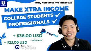 Paano kumita ng $3-$20 per question sa Course Hero | Frequently Asked Questions Course Hero   Tips