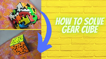 How to solve Gear Cube in tamil