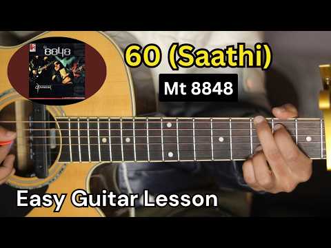 Budeskaal Ko Laathi (60) - Mt 8848 | Easy Guitar Lesson (with Capo)