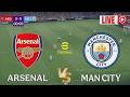 🔴LIVE Arsenal vs Manchester City | EFL Cup 2026 | Today's match simulation