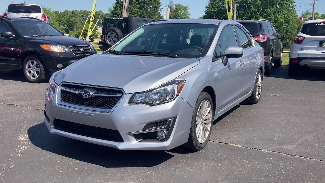 2016 Subaru Impreza AWD 60k Miles Carzone Sales Otsego 269