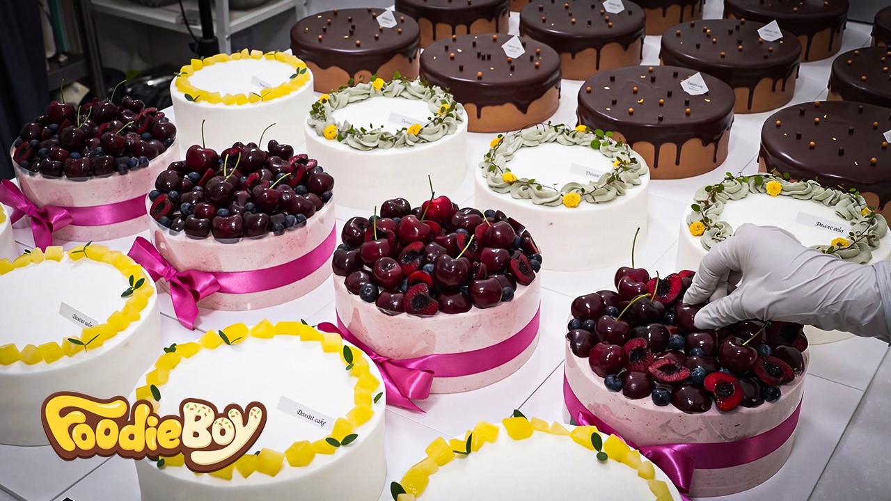 Fruit Bakery Compilation! Top 5 Korean Fruit Desserts