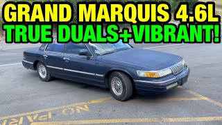 1994 Mercury Grand Marquis 4.6L V8 True Dual Exhaust w/ VIBRANT RESONATORS!