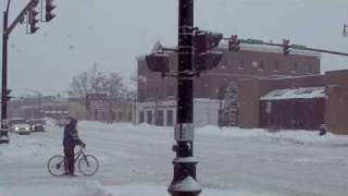 Snowfall in Batavia, January 28