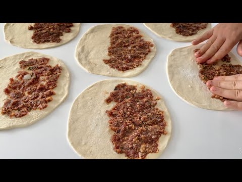 CANIMIZ NE ZAMAN LAHMACUN İSTESE BU TARİFİ YAPIYORUM❗️ÇOK KOLAY✋AZ MALZEMELİ ÇOK LEZZETLİ💯