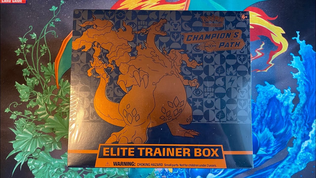 Pokemon Champion's Path Elite Trainer Box (ETB)! - YouTube