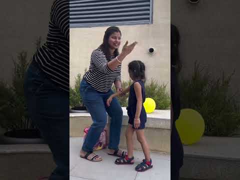 Aru gone crazy for water balloon ? | Aru balloon se ￼ Bhing gai ?