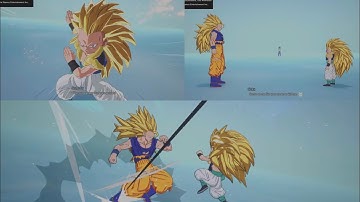 WHAT IF SSJ3 GOKU FOUGHT SSJ3 GOTENKS - custom battle - Dragon ball sparking zero