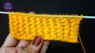 दो सलाई में बहुत खूबसूरत और आसान पेटर्न | Knitting pattern 772