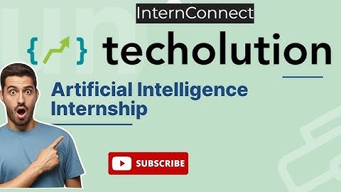 Exciting AI Internship Opportunity at Techolution LLC - Apply Now!