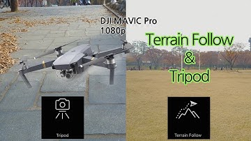 DJI Mavic Pro Terrain Follow & Tripod