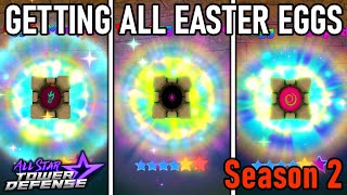 Getting All The EASTER EGGS Season 2 Event! (Worth The Grind?!) | All Star Tower Defense Roblox