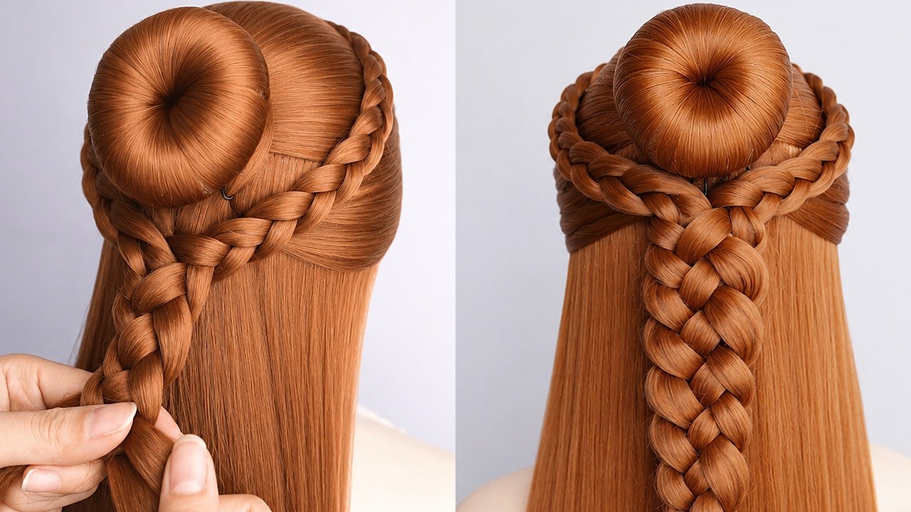 Top 3 Easy Different Type Of Hairstyles | Beautiful Hairstyles For Outing | New Hairstyle For Party