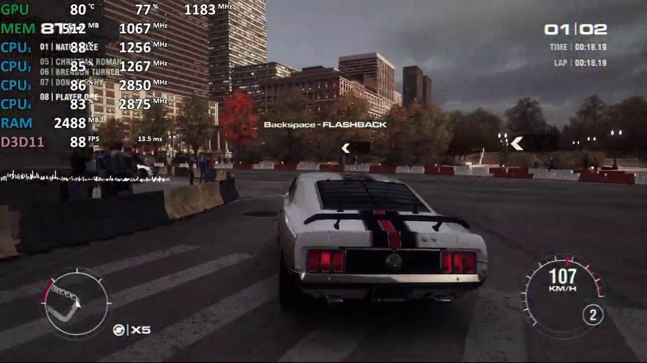 Grid 2 on AMD Ryzen 3 3200U Vega 3 - Gameplay Benchmark Test