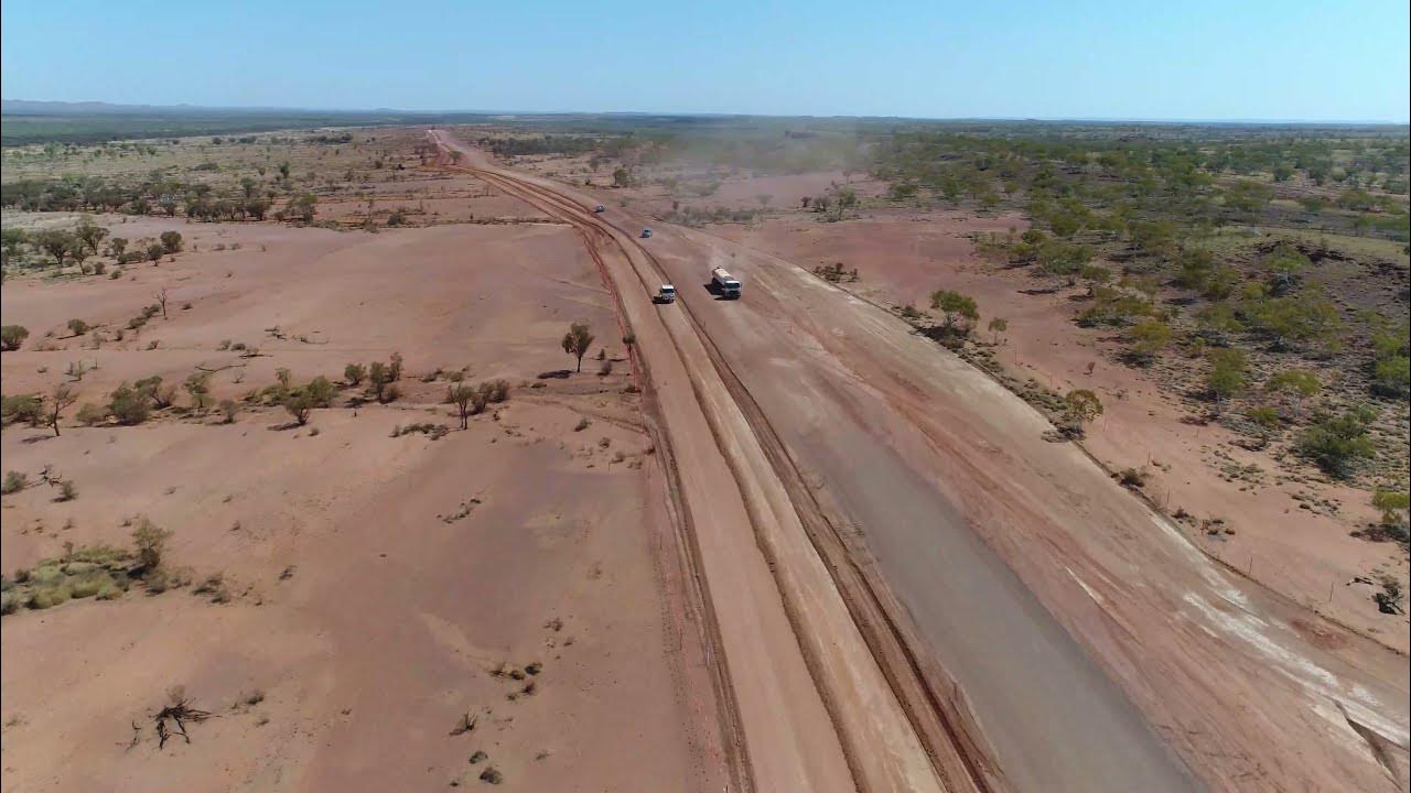 Cloncurry to Dajarra Road Progressive Seal YouTube