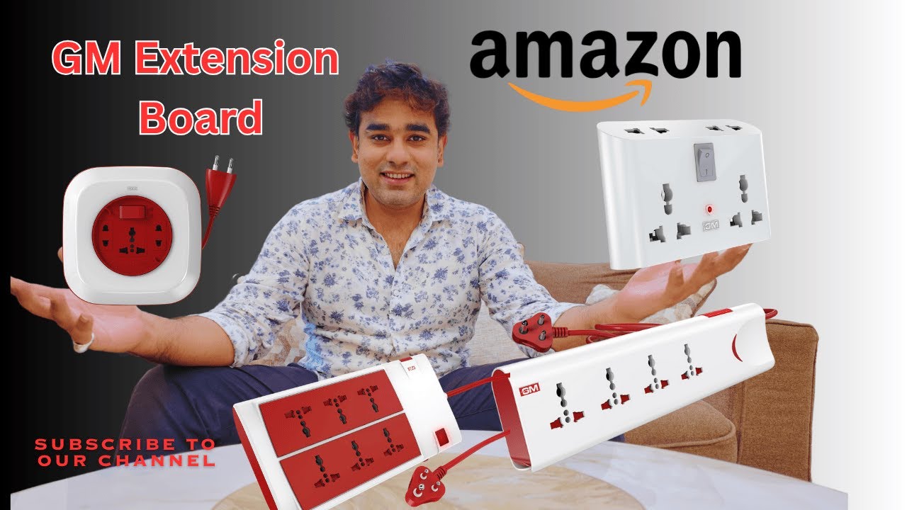 Amazon Sale | GM 3 Pin Multiplug Review & Unboxing | Best Extension Board | Gadgets